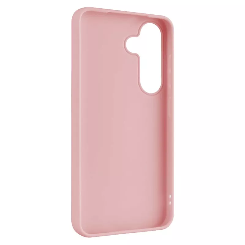 Fixed | Story | Rückseitenabdeckung | Samsung | Galaxy S25 | Gummi | Pink