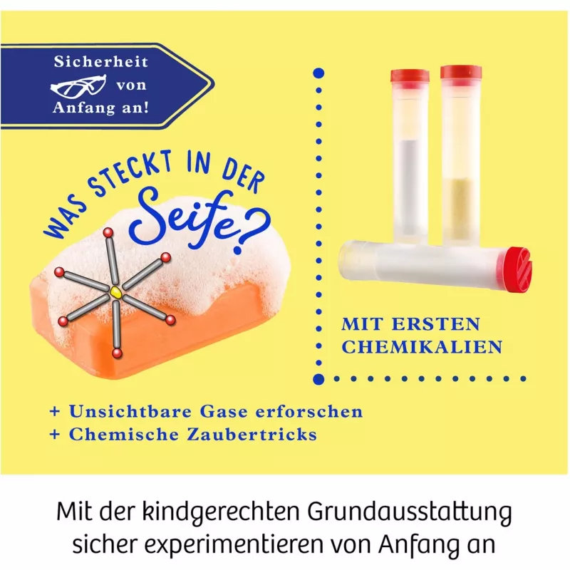 Kosmos Chemie labor C 500, Experimentierkasten, Chemie, 9 Jahr(e), Mehrfarbig