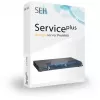 SEH dongleserver ProMAX USB-Dongleserver, 5x USB 3.0 + 15x USB 2.0, zwei Netzteile, Schwarz/Blau