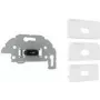 Kindermann Konnect Design Click modulares Faceplate Snap-In, USB Typ C, weiß RAL 9010