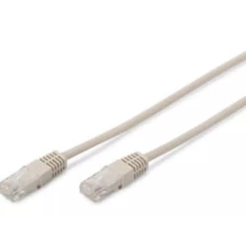 DIGITUS DK-1511-015 CAT 5e U/UTP Patchkabel, AWG 26/7, PVC, 1,5 m, grau
