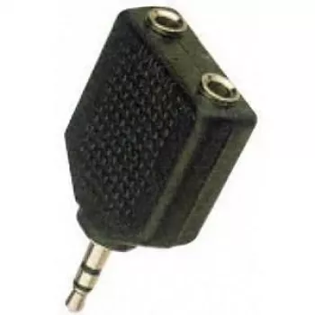 Microconnect AUDALS Kabeladapter 3,5 mm 2x3,5 mm Schwarz