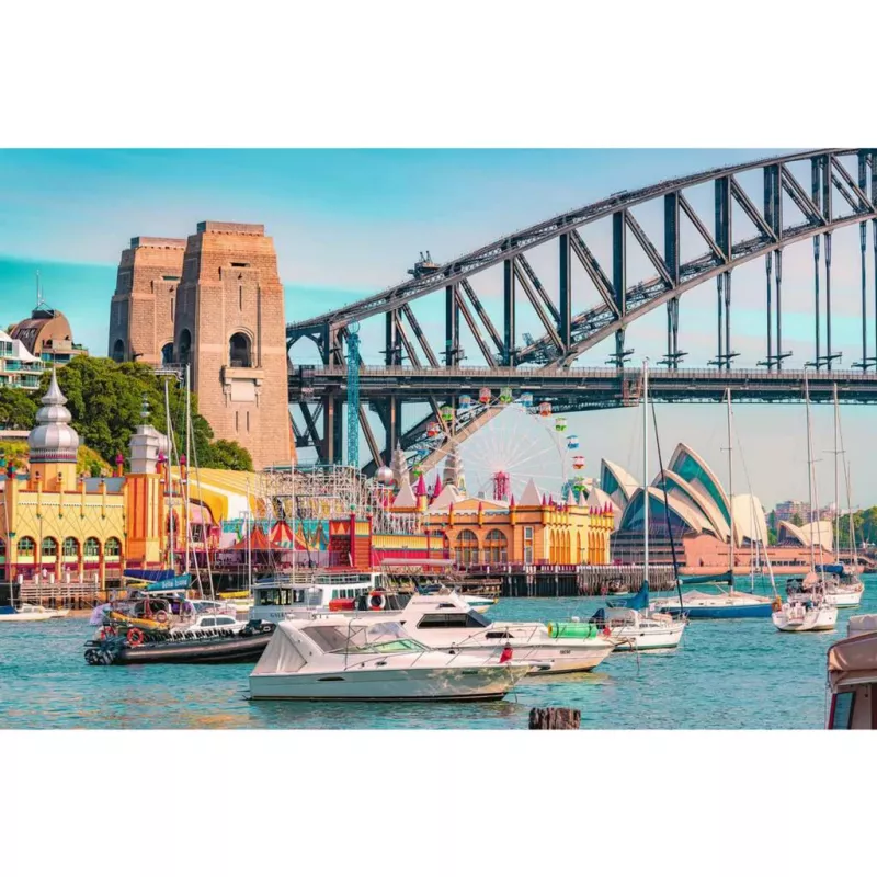 Puzzle Ravensburger Secret Sydney 3000 Teile – Panorama-Stadtbild 3000 Teile