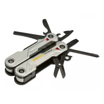 Multitool Stanley FATMAX T16 Schwarz Edelstahl