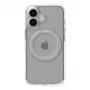 Schutzhülle für Smartphones Torras Ostand Pro für iPhone 16, transparent, schlanke Passform, unterstützt kabelloses Laden