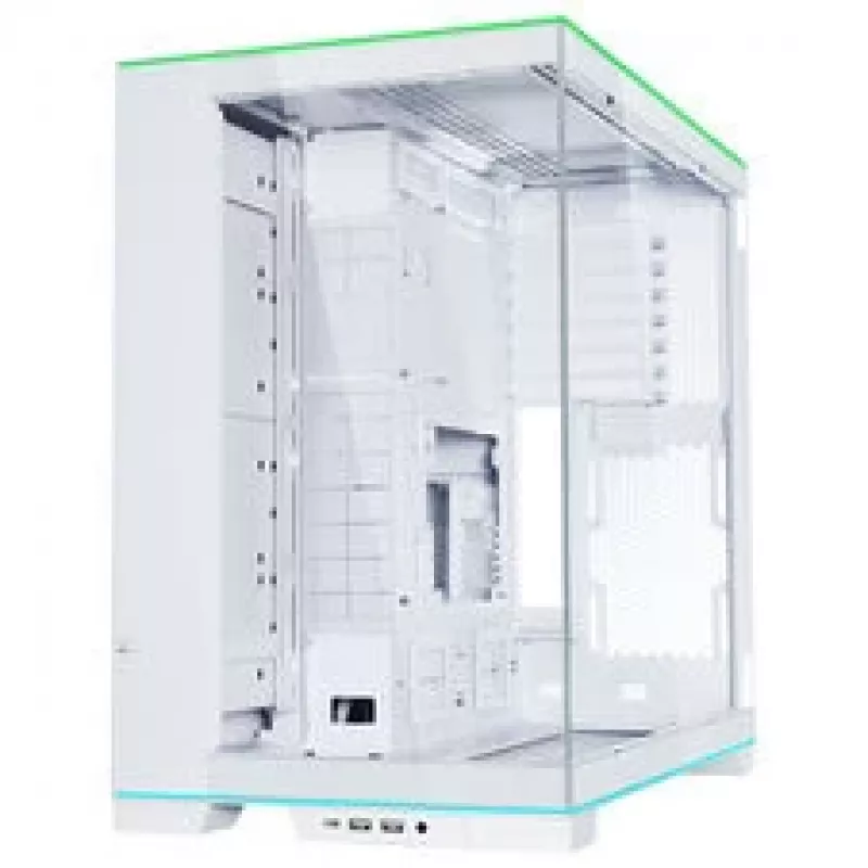 Lian Li O11 Dynamic EVO RGB PC-Gehäuse Bundle HydroShift II LCD-S 360TL AiO + 3x UNI FAN SL-INF 120 Reverse Blade Lüfter - Weiß