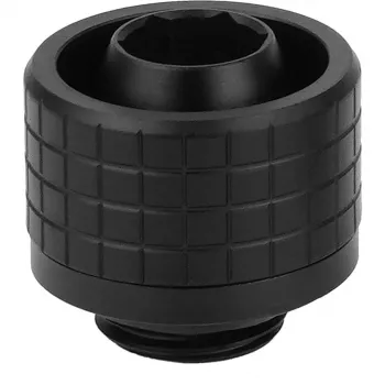 Thermal Grizzly DeltaMate ST16 Wasserkühlungsanschluss, Schwarz
