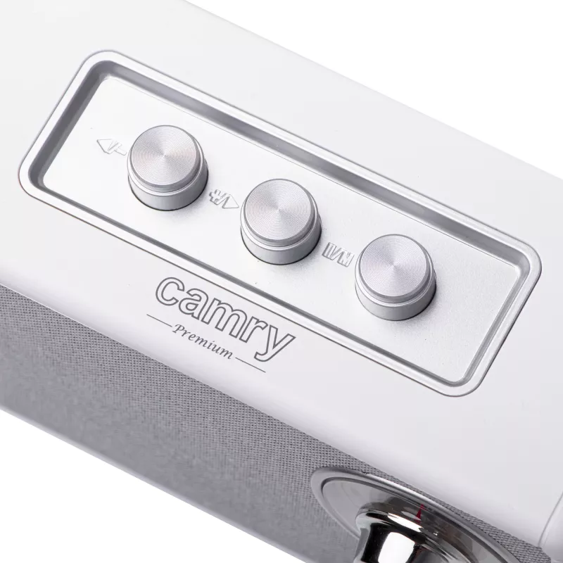 Camry Lautsprecher mit Radio | CR 1902 W | 5 W | Bluetooth | Weiß | Kabellose Verbindung