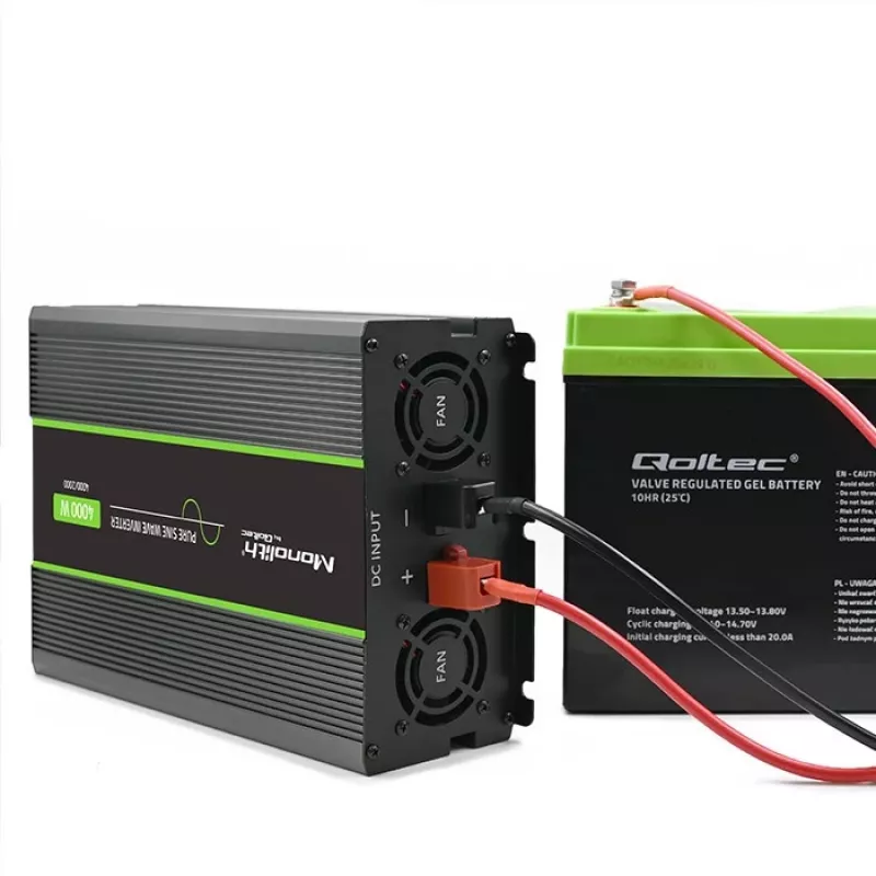 Qoltec Monolith Netzteil Auto 4000 W Schwarz