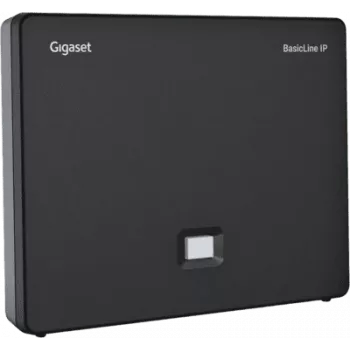 Gigaset BasicLine IP Schnurloses DECT-Telefon, VoIP-Basis, Schwarz (S30852-H3214-R101)
