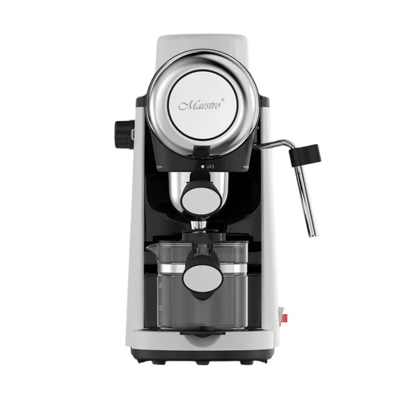 Maestro MR-410 Espressomaschine mit Milchaufschäumer, 800 W, 3,5 bar, 240 ml Wassertank