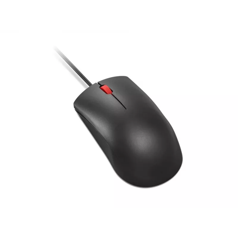 Lenovo 120 GY51L52636 kabelgebundene optische Maus, USB-A, 3 Tasten, 1,5 m Kabel, schwarz