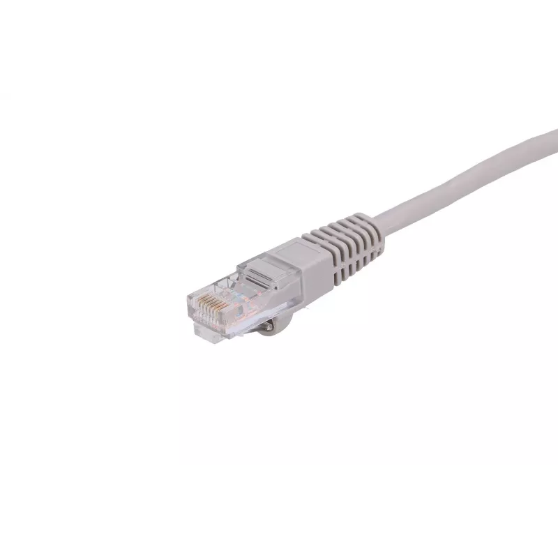 LAN-Patchkabel Extralink Cat5e UTP 1 m, RJ-45 auf RJ-45, grau