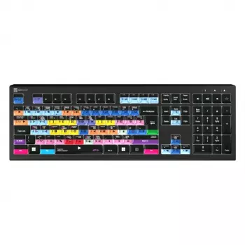 LogicKeyboard Astra 2 Pro Avid Media Composer beleuchtete Schnitt-Tastatur, UK, PC