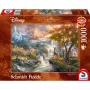 Schmidt Spiele 59486 Thomas Kinkade: Disney Bambi Puzzle, 1000 Teile, 69,3 x 49,3 cm, ab 12 Jahren