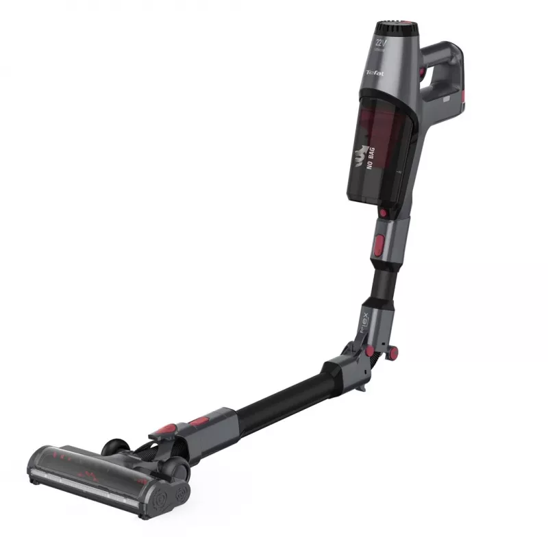 Eldom OB200 Foldon Akku-Standstaubsauger, 150 W, 2200 mAh, Silber