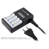 everActive NC450B Batterieladegerät, Black Edition