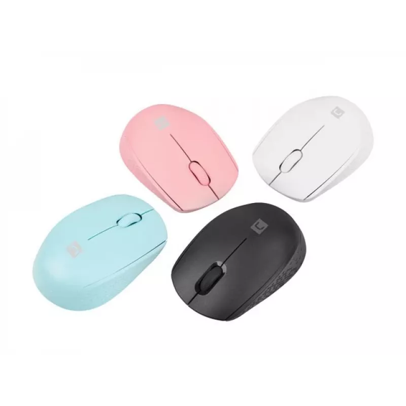 Natec Stork NMY-2001 kabellose optische Maus, 1600 DPI, USB-Empfänger, blau