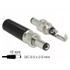 InLine Optisches Audiokabel Toslink Stecker/Stecker, 15 m, Schwarz (89916)
