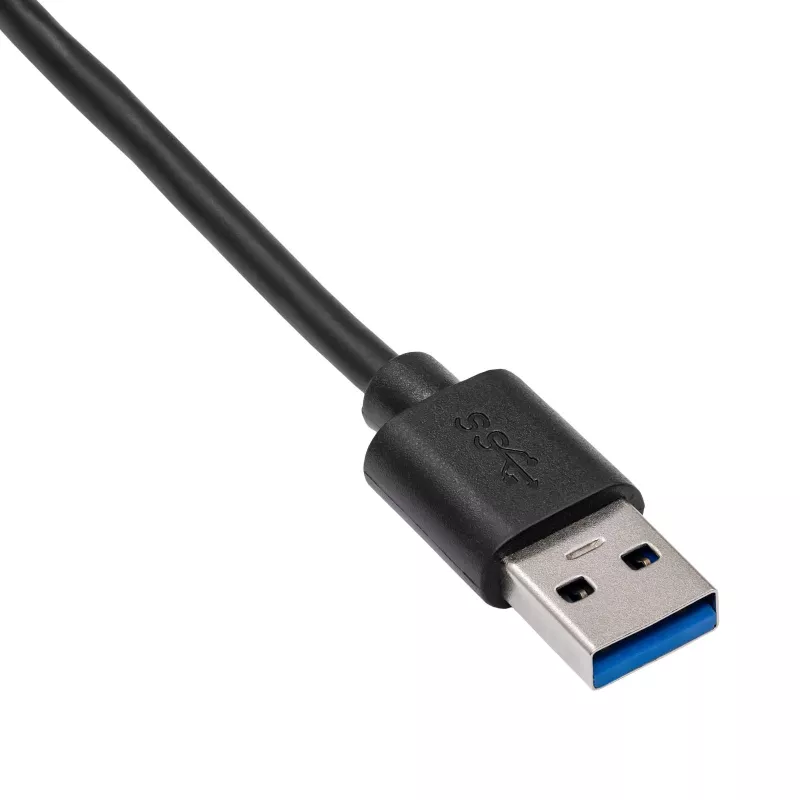 Akyga AK-CA-86 SATA auf USB-A 3.0 Adapterkabel für 2,5-Zoll-Laufwerke, 0,3 m, Schwarz