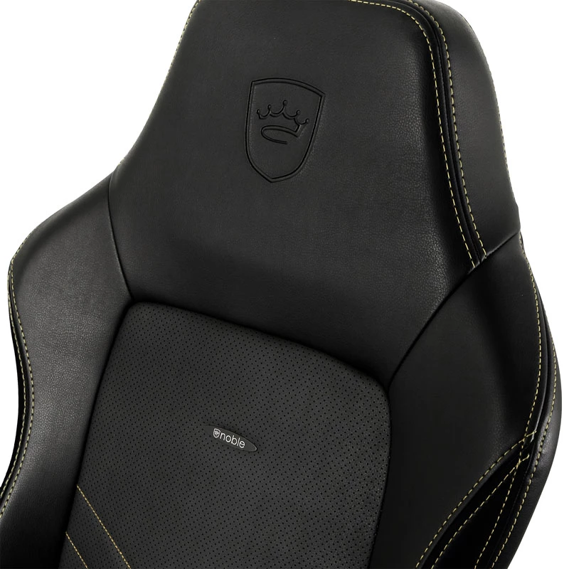 noblechairs HERO Gaming-Stuhl - Schwarz/Gold