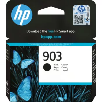HP 903 Original schwarze Tintenpatrone, Schwarz, 1 Stück, 300 Seiten
