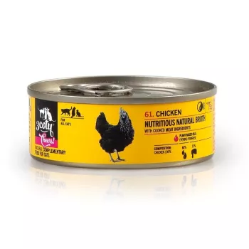 3Coty Chicken Cheers! Ergänzungsfuttermittel Nassfutter für Katzen 75 g