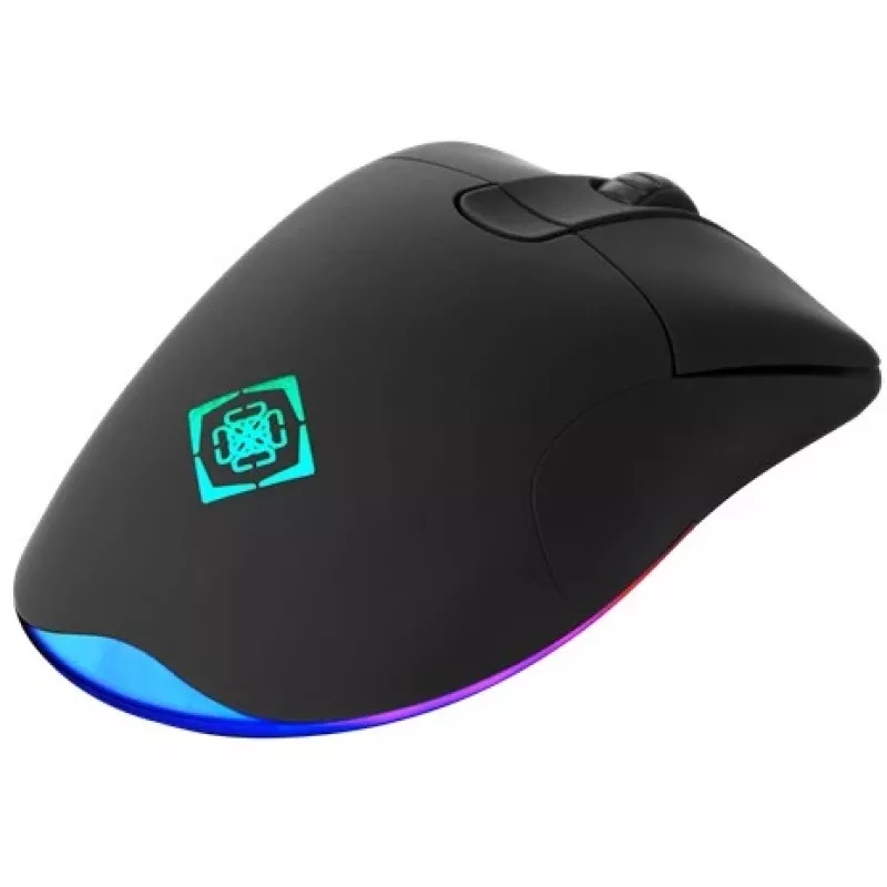 Deltaco GAM-107 Gaming-Maus, USB-A, 16000 DPI, Schwarz