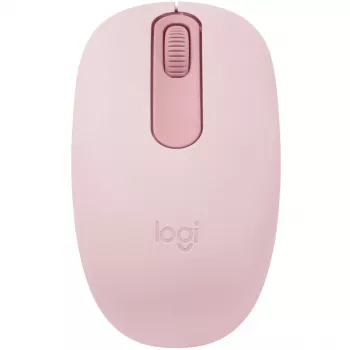 Logitech M196 - Maus - rechts- und linkshändig - optisch - 3 Tasten - kabellos - Bluetooth - rosé (910-007461)