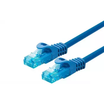 Netzwerk-Patchkabel LOGON Cat5e UTP RJ-45 zu RJ-45 7,5 m Blau