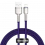 USB-A-auf-Lightning-Kabel Baseus 1 m — USB-Datenkabel, lila