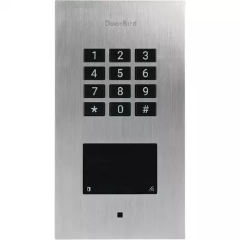 Türzugangskontrollsystem DoorBird A1121 Unterputz Edelstahl V2A
