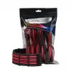 CableMod PRO ModMesh CM-PCAB-BKIT-NKKR-3PK-R Verlängerungskabel-Set, Schwarz/Rot