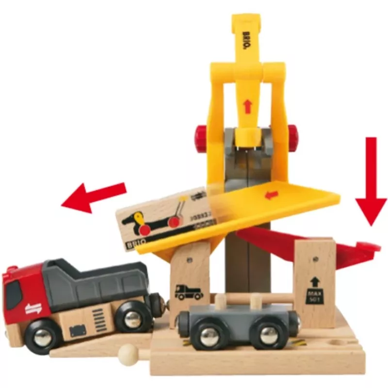 BRIO World Frachtverladestation, Spielgebäude