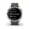 Garmin fēnix 7S Pro 3,05 cm (1,2 inch) MIP 42 mm Digital 240 x 240 Pixel Touchscreen Silber Wi-Fi GPS (Satellit)