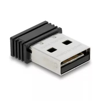 DeLOCK USB-Dongle kabelloser Barcode-Scanner 2,4 GHz Schwarz USB A
