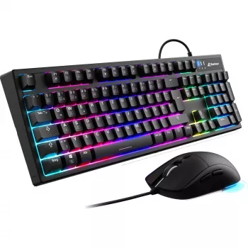 Gaming-Tastatur- und Maus-Set Sharkoon SKILLER SGB15 Combo DE mit deutschem Layout