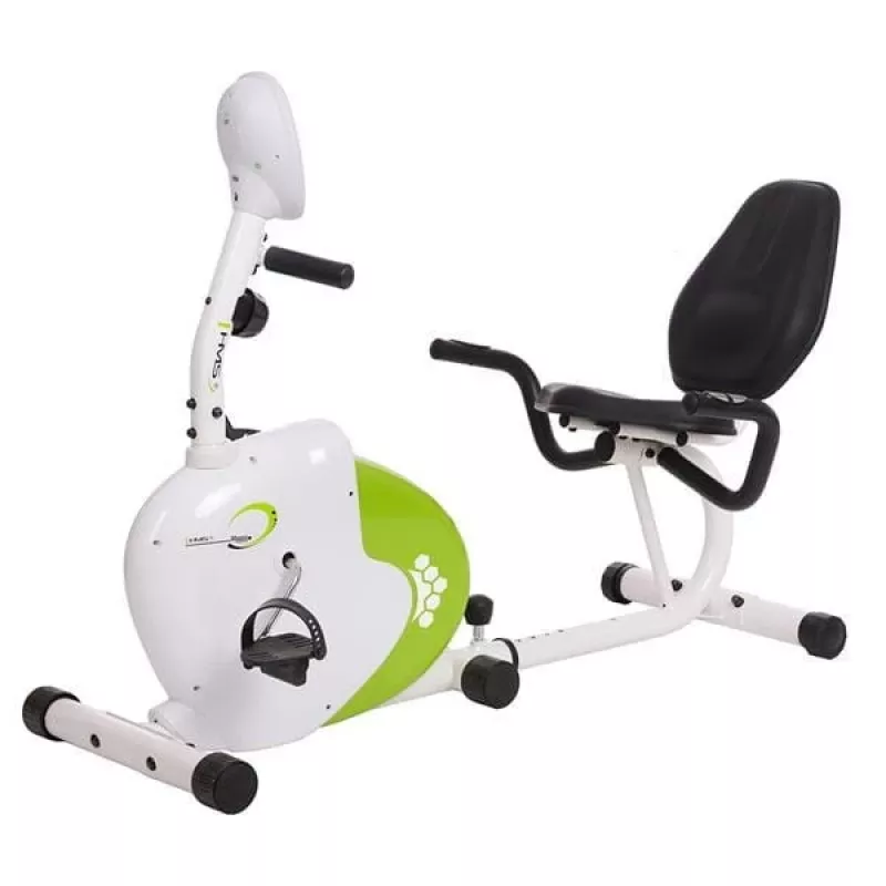 Horizontales Magnet-Heimtrainer weiß und grün HMS R9259