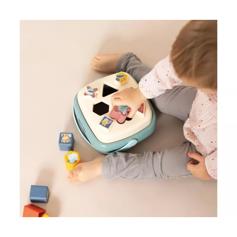 Formensortierkorb SMOBY 7600140323 mit bunten Formen Lernspielzeug für Kleinkinder