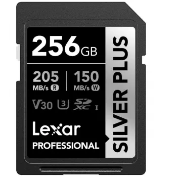 Flash-Speicher Lexar 256 GB UHS-I SDXC SilverP