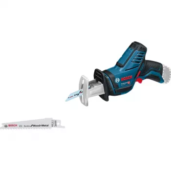 Bosch GSA 10,8 V-LI Professional, Schwarz, Blau
