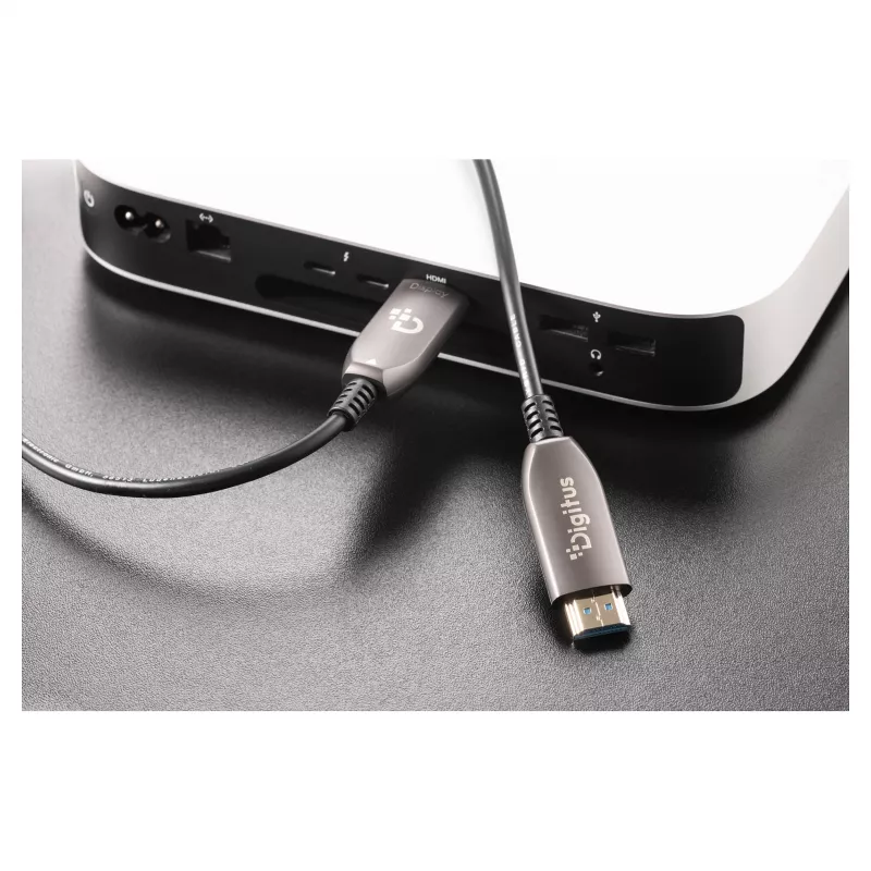 Hybrid-Glasfaserkabel HDMI AOC DIGITUS AK-330126-700-S, UHD 8K, 70 m