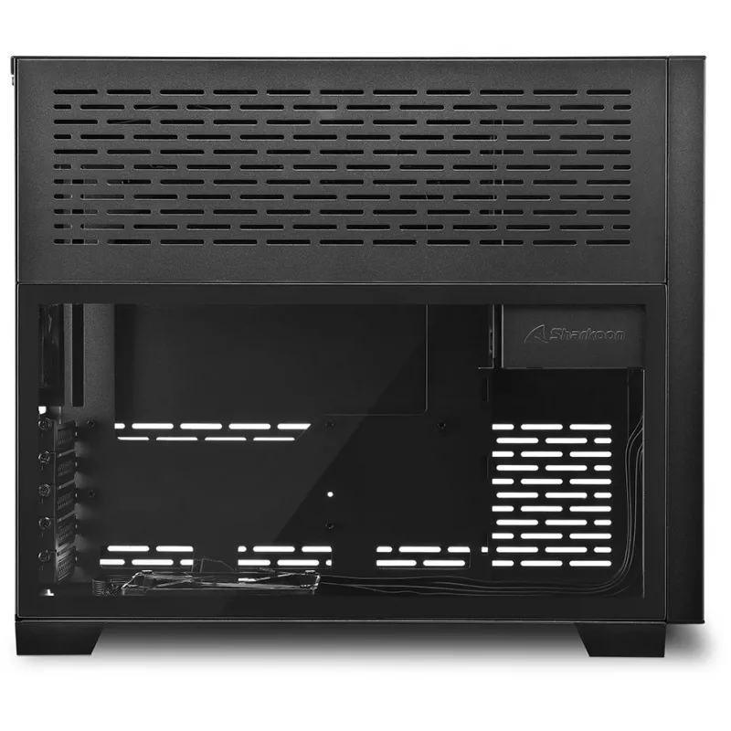 Sharkoon MS-Z1000 Micro-Tower-Gehäuse, Schwarz