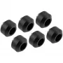 Hardtube-Anschlussset OPTIMUS für 12-mm-Rohre, 6er-Pack mit Installationswerkzeug, schwarz