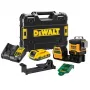 Laser-Wasserwaage DeWalt DCE089D1G18-QW grüner Strahl selbstnivellierend 360° mit Empfängerkompatibilität