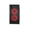 GEMBIRD CCC-FORNAX-950R Gaming-Design PC-Gehäuse 3 x 12 cm Lüfter rot