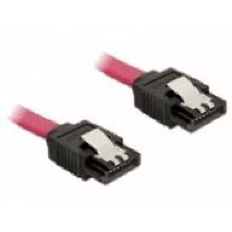 SATA-Kabel DeLOCK 82676 0,3 m Rot