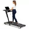 HMS LOOP12 MULTI Elektrisches Laufband mit Schreibtisch 1-12 km/h, schwarz