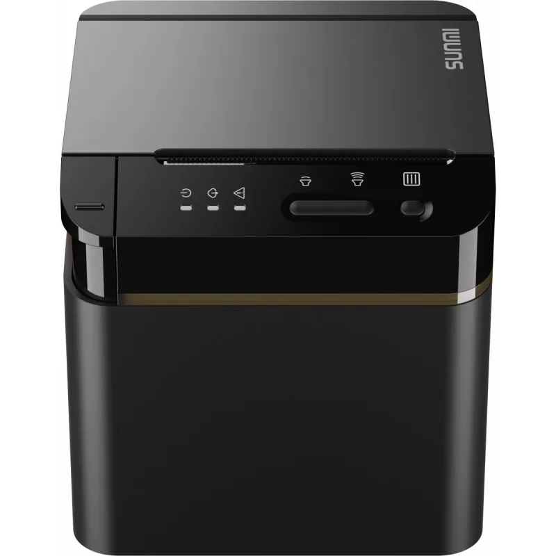 SUNMI C04020020 80-mm-Kitchen-Cloud-Printer Bondrucker, Thermo, mit Cutter, USB-C, Bluetooth, Ethernet, WLAN, Schwarz