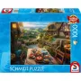 Schmidt Spiele 59763 Puzzle „Frühstück mit Aussicht“, 1000 Teile, ab 12 Jahren